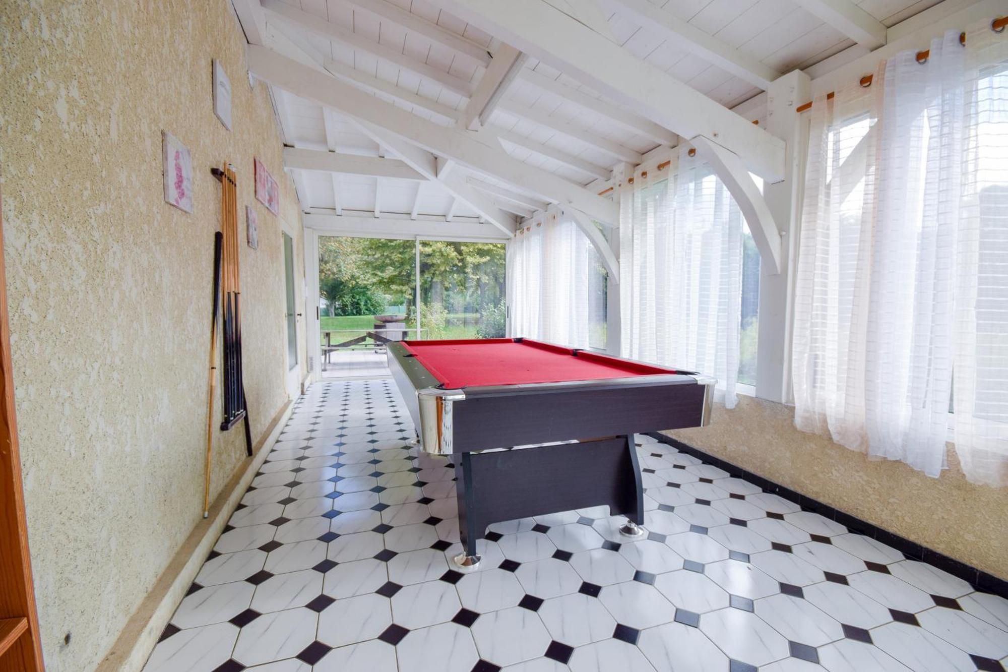 Villa Avec Piscine Et Billard Sabres Exteriér fotografie